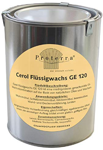 Hesse Lignal Proterra Cerol Flussigwachs GE 120 (3 Liter)