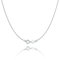 Jewlpire Silberkette Damen 925 Ohne Anhänger 1.1mm Kabelkette Silberkette Ohne Anhänger - Kette Silber Damen Mädchen Halskette Damen Silber 925 - Damen Silber Kette Halskette in 55cm