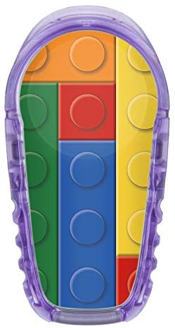 Aufkleber Sticker für Dexcom G6 Sensor 2x Bausteine myDili Diabetes-Zubehör
