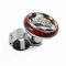 MoreChioce Auto Spinner Lenkradknauf, Universal Lenkradknopf Lenkhilfe Power Griff Spinner Lenkradknopf Lenker Griff Ball Lenkungsverstärker für die meisten PKW LKW LKW Traktoren,Chrom