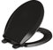 KOHLER Cachet 4639-RL-7 - Sedile WC rotondo con chiusura silenziosa, colore: nero