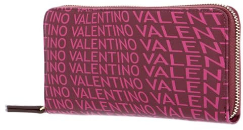 VALENTINO Samosa Zip Around Wallet Bord/Malva