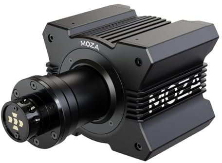 MOZA R9 V2 Direct Drive Wheelbase, Stabilizzatore per Fotocamera, Nero, Nessuno