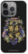 Hülle Kompatibel mit iPhone 15 Pro MAX Offizielle Harry Potter Hogwarts Floral zum Schutz Ihrer Handyhülle, Transparent Flexibel Silikon Case mit offizieller Harry Potter Lizenz