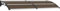 GuyAna Vordach Schwarz 240x100 cm PC Trapezblech Grillpavillon Balkon Markise üBerdachung Terrasse Unterstand Regenschutz Balkon