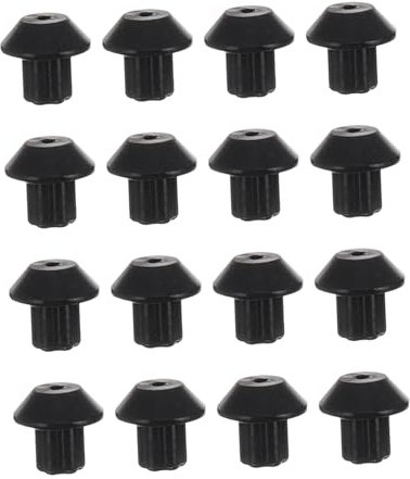 GLEAVI 3 Sätze Gummifüße Für Gasherd Herd Brennerrost Fuß Ersatz Kompatibel Wb2k101 48 Stück * 3