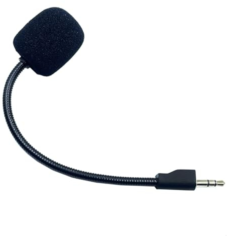 Replacement Mic Microphone Compatible with Logitech G Pro/G PRO X 7.1 Gaming Headset Noise Reduction Flexible Noise Cancelling Microphone with Foam Cover Windproof