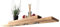 FRIESENLICHT LEA Holz Hängelampe rustikal Led Vintage Set Leuchte Eiche Massiv UNIKAT 100,120,150, 180 cm GU10 (1.Dimmbar über Wanddimmer, 120 cm/ 5 Spots)