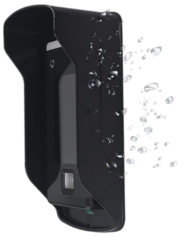 Doorbell Protector - Rain Button Canopy, Weatherproof Ring Guard | Doorbell Protector, Anti Glare Cover for Doorbells, Wireless Doorbell Protector Proof