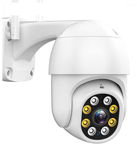 Cámara de seguridad móvil Cámara IP HD de 8MP for exteriores, 4K, H.265, inalámbrica, cámara PTZ, seguimiento de IA, cámara CCTV de seguridad de 5MP, videovigilancia P2P, aplicación iCsee Resolución