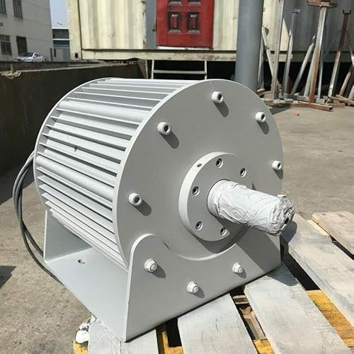 Generador magnético permanente de 10000 W, 48 V, 96 V, 120 V, 220 V, 380 V, 400 rpm, generador eléctrico de 3 fases, sin engranaje, para generador síncrono de 10 kW