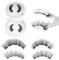 LZM Ciglia Finte Magnetiche Naturali 2pairs Nessuna Colla Richiesta Occhio di Gatto Ciglia Finte Magnetiche Con Applicatore Magnetic Eyelashes Natural Look (01)