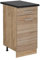 Vicco Meuble Cuisine R-Line, Sonoma, 40cm, PT Anthracite