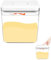 Rzspher Milchpulver Aufbewahrungsbox, 1700ML Baby Milchpulver Box, Tragbare Milchpulver Behälter mit Löffel, Versiegelter Milchpulverspender, zur Aufbewahrung Von Milchpulver Und Lebensmittel