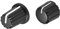 QUARKZMAN 6mm Potentiometer Control Knobs Acrylic Volume Tone Knobs 15x13.5mm and 16x18mm Black 5Set