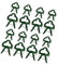 Toddmomy 40 Pezzi Strumenti di innesto delle Piante Clip di Supporto alle Piante Morsetto di Sostegno del Fiore Strumento di Giardinaggio plastica Verde