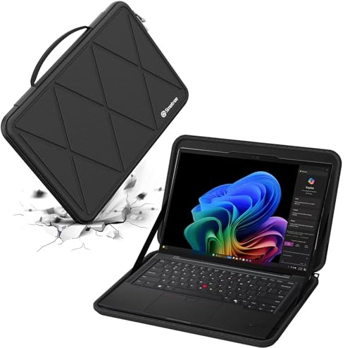 Smatree EVA-Harthülle für 12 Zoll Lenovo ThinkPad X12 Gen 2 Detachable | für 12 Zoll Lenovo ThinkPad X12 Gen 2 Detachable, für 13,3 Zoll Lenovo ThinkPad Z13 Gen 2/1 Notebook Hülle (X8017T)