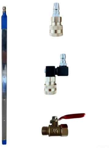 Kit d'entretien de radiateur de voiture en acier inoxydable Outil de nettoyage de réservoir d'eau (B)