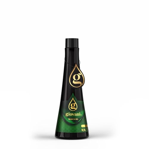 Giovani Fresh Wäschegel 500 ML Waschmittel | Hochkonzentriertes Color-Flüssigwaschmittel für Weiße, Bunte und Dunkle Wäsche | Frischeduft | Entfernt Flecken bereits bei 20 °C | bis zu 50 Waschgänge