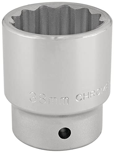 Draper T-MM/B 3/4 Square Drive 12 Point Socket (38mm), Blue, 38 mm