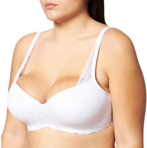 Triumph Women's Magic Wire Lite Mwhp Bra, White (White 03), (Size: 70E)
