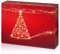 10 Stück Weinverpackung, Flaschenkarton - Christmas Tree (für DREI Flaschen)