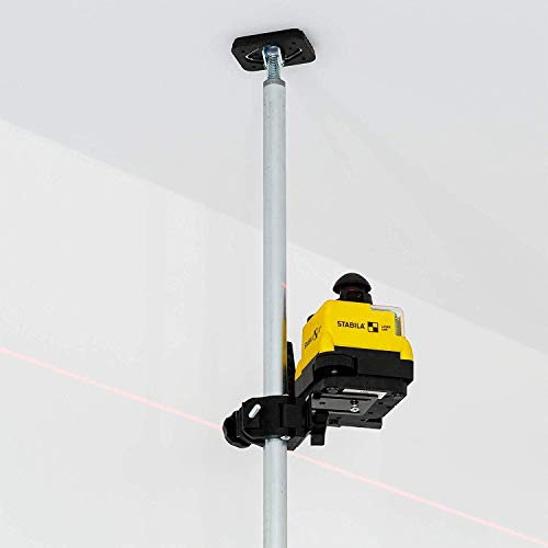 ALLEGRA Rotationslaser Baulaser Halterung für Laser Baustativ Teleskopstange AB 365 (160-290cm, Blau)