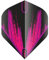 RED DRAGON Hardcore Radical Pink Splash Darts Flights - 4 Sets Per Pack