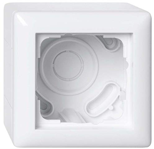Gira AP-Gehäuse 1f + Rahmen 106103 Standard 55 Rweiß Standard 55 Aufputzgehäuse 4010337076797