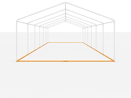 Universal Bodenrahmen 6x6 m Grundrahmen für Partyzelt, Pavillons, Zelte
