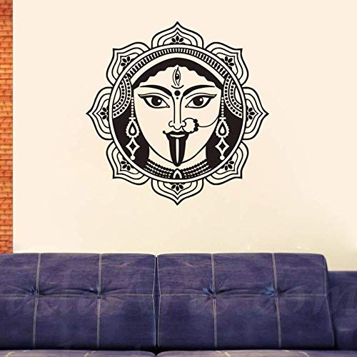 59 X 59Cm Indian Shiva Wandaufkleber Pvc Hinduismus Religiöser Gott Wandtattoo Kunst Wandbild Home Decoration Aufkleber