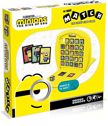 Minions: Rise of Gru - Top Trumps Match: das verrückte Würfelspiel! - Matching, Spaß, pädagogisch