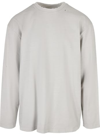 Urban Classics Herren Oversized Distressed Longsleeve