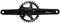 TURBINE-Kurbeln - 170 - Achse 143 - schwarz (ohne Box)
