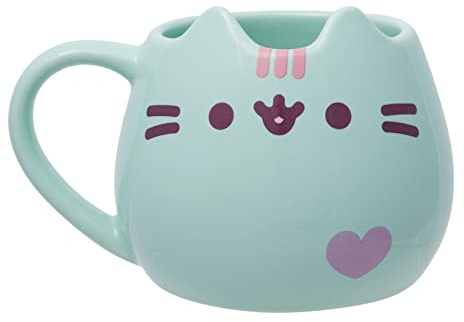 Enesco Pusheen Becher in Pastellform, 473 ml, Minze