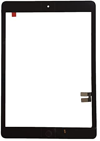 Smartex® Touch Screen Glass Digitizer Nero Compatibile con iPad 9 Generazione Anno 2021 (Modello A2602, A2603, A2604, A2605) - Tasto Home e Toolkit smontaggio Inclusi