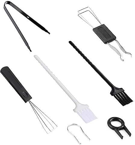 Keycap Puller 7 Stücke, Tastenkappen Entferner Werkzeug Set, Abzieher Switches Remover Tool Mit Pinzette Und Reinigungsbürste, Switch Puller Für Mechanische Tastatur