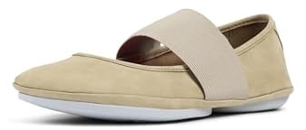Camper Damen Right Nina 21595 Mary Jane, Mittelbeige 247, 37 EU