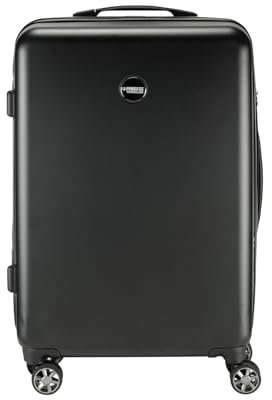 Princess Traveller PT01 Deluxe (Pitch Black, Mittel Reisekoffer)