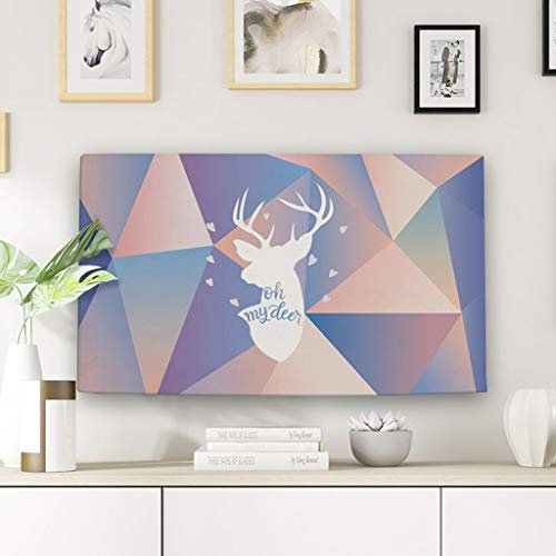 SimoLL Staubschutz-Stoff-TV-Displayschutz für Flachbildfernseher, Smart-TVs, Plasma-Fernseher (Farbe: A, Größe: 22 Zoll)