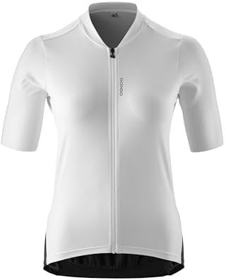 Gonso Damen Sitivo W Radtrikot, White / Black, 42 EU