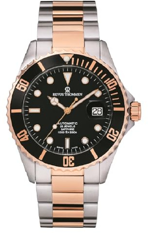 Revue Thommen Herren Armbanduhr Automatic 42 mm Armband Edelstahl 17571.2157