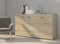 BROMARKT Samba Kommode - Kommode mit Regalen - Wohnzimmerschrank - Komodenschrank - Komode für Schlafzimmer und Wohnzimmer - Wohnzimmer Möbel - 148x82 cm - Sonoma Eiche
