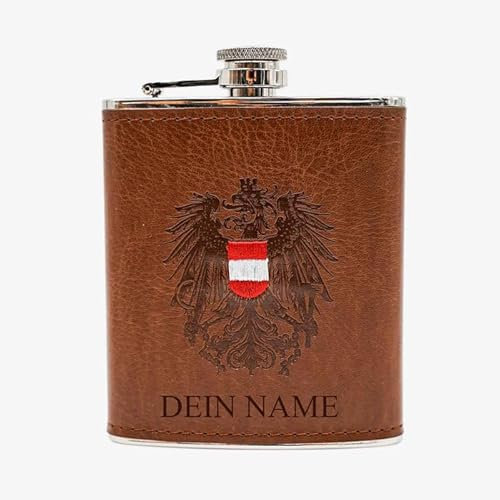 Österreich Adler Flachmann - Klassiker - 207ml