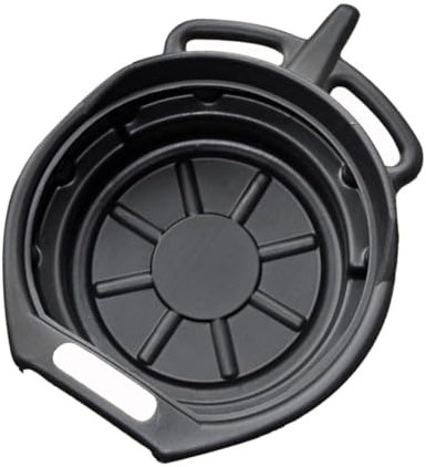 SOLUSTRE Car Oil Drain Pan Capacity Oil Catch Pan for Engine Fluid Disposal Tray