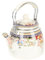 Ciieeo Tetera Esmaltada Retro de 3 3 L para Té Suelto Tetera Esmaltada con Pico Fácil de Llenar Ahorra