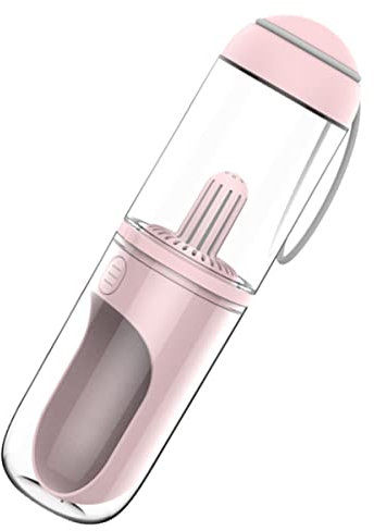 Happyyami Bouteille d'eau 330 ML pour Chat Distributeur d'eau Portable Étanche pour Animaux De Compagnie