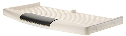 CAXUSD Narrow Tray Surface Sliding Keyboard Holder Computer Desk Accessory Enhance Posture Ideal for Home Office