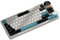 K75 Wireless Mechanical Gaming Keyboard With Knob And Screen 3 Mode Bluetooth RGB Backlight 83 PBT Keycaps Compatible With Gamers(MAROON)