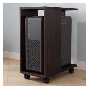 Desktop Computer Tower Stand CPU Bracket Tray Chassis Storage Shelf Organizer for PC Gaming Setup.